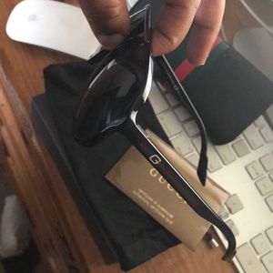 Brand new Gucci sandglasses never worn
